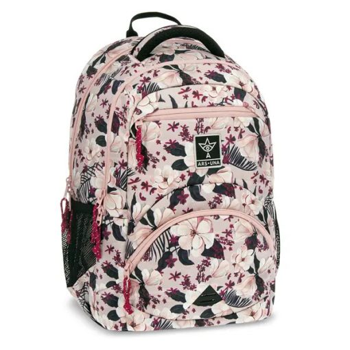 ARS UNA hátizsák ergonomikus Flowery Pink 27l