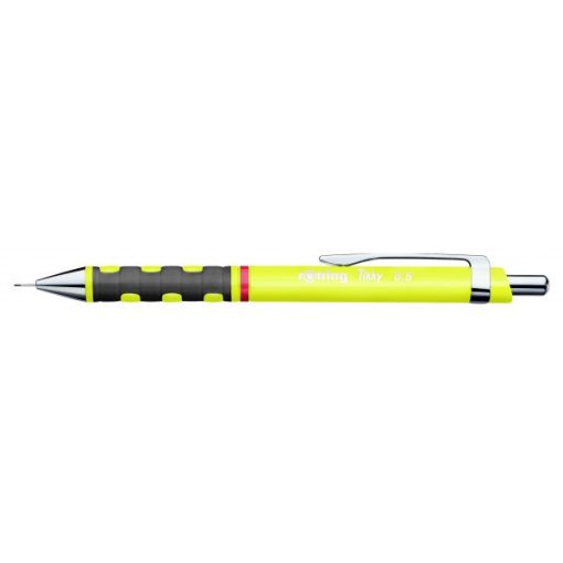 Nyomósiron ROTRING Tikky III 0.5mm, Neon sárga