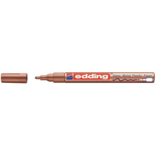 EDDING 751 Lakkmarker 1-2mm, Vörösréz