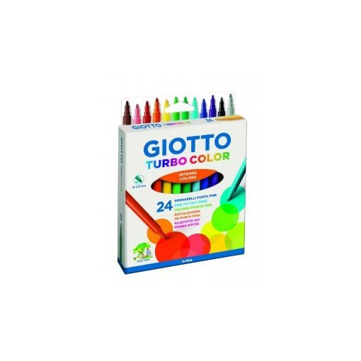 GIOTTO filckészlet 24db Turbo Color