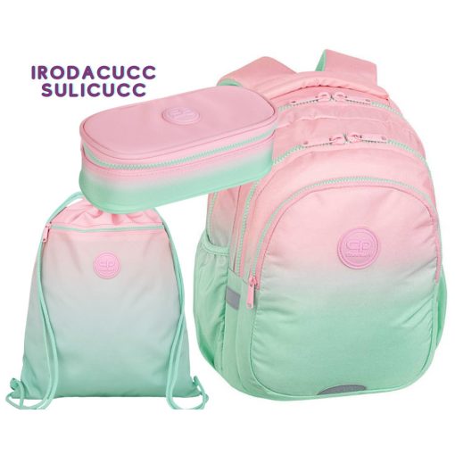 Iskolatáska szett, CoolPack, Gradient, Strawberry