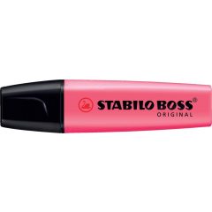 Szövegkiemelő STABILO BOSS vágott, 2-5mm, rózsaszín