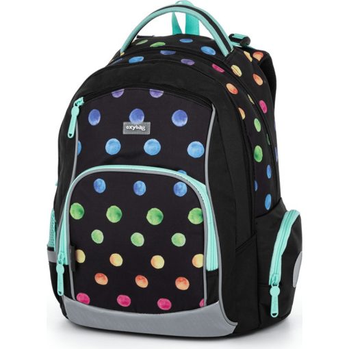 Iskolatáska szett IM, Oxybag, Oxy Go, Dots, Pöttyös, 3db-os