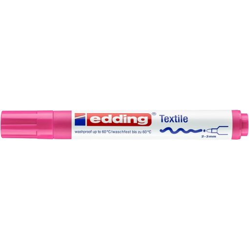 EDDING 4500 T-shirt textilfilc, Neon rózsaszín