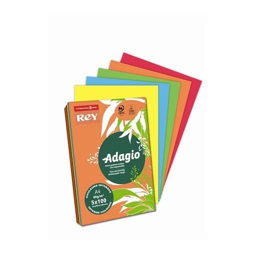 REY Adagio A/4 színes másolópapír intenzív színekben 