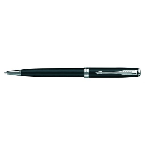 PARKER Sonnet golyóstoll fekete, ezüst klipsz S0818140