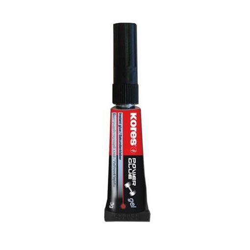 KORES Power glue pillanatragasztó gél 3g 
