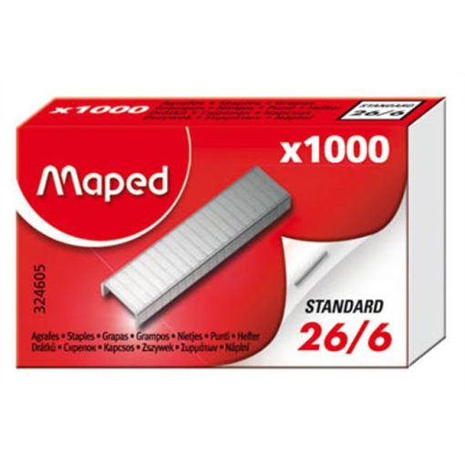 MAPED tűzőkapocs 26/6