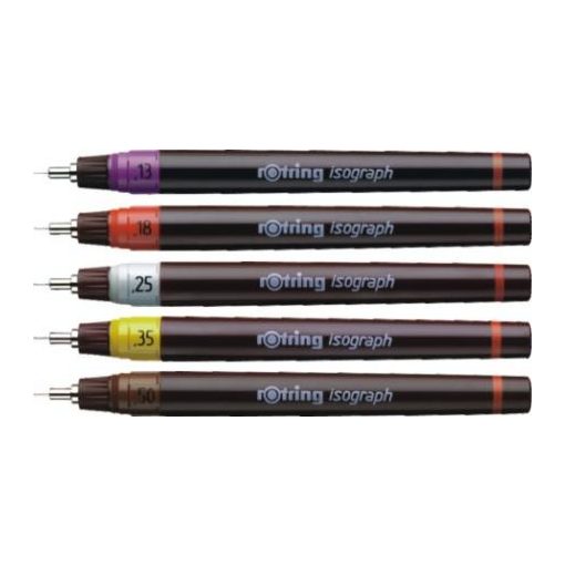 Rotring Isograph csőtoll 0,13