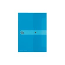 HERLITZ A/4 Dokumentumtartó PP, átlátszó kék