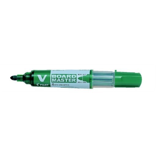 Táblamarker, 2,3 mm, kúpos, PILOT "V-Board Master, ZÖLD