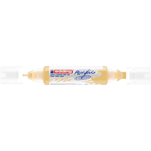 EDDING 5400 AKRIL MARKER 3D DOUBLE LINER (2-3 MM/5-10 MM), Pastel Yellow