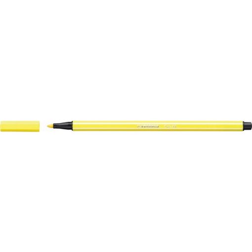 Filctoll STABILO Pen 68, Neon sárga 024