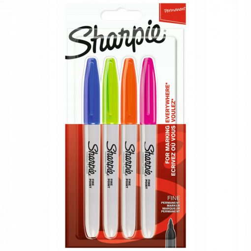 SHARPIE Fine Permanent marker készlet 4db Fancy