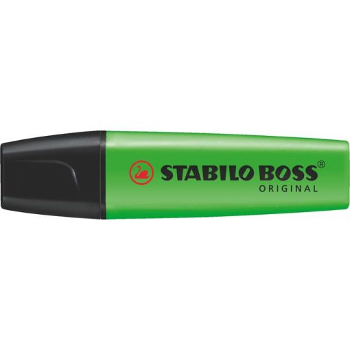 Szövegkiemelő STABILO BOSS vágott, 2-5mm, zöld