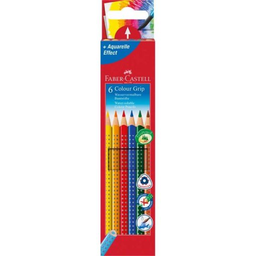 FABER-CASTELL Grip színesceruza 6db