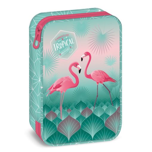 ARS UNA többszintes tolltartó Flamingo