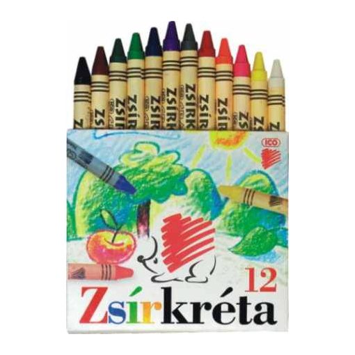 ICO Süni zsírkréta 12db-os