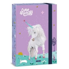 ARS UNA füzetbox  A/4 Cute Animals Unicorn