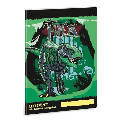 ARS UNA leckefüzet A/5 32 lapos T-Rex