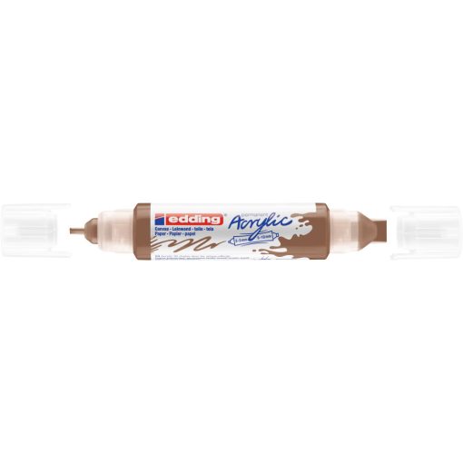 EDDING 5400 AKRIL MARKER 3D DOUBLE LINER (2-3 MM/5-10 MM), Hazel