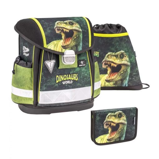 BELMIL Iskolatáska szett, Classy, Dinosaur World, Dinoszaurusz