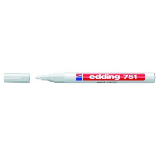 EDDING 751 Lakkmarker 1-2mm, Fehér