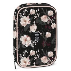 ARS UNA többszintes tolltartó Flowery Black 