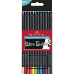 FABER-CASTELL Black Edition színesceruza 12db