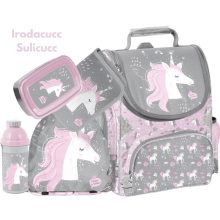 Iskolatáska szett PASO Unikornis, Wish