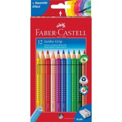 FABER-CASTELL Grip színesceruza 12db, vastag, JUMBO