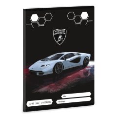   ARS UNA füzet A/5 32 lapos II. osztályos vonalas, Lamborghini 16-32