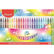 MAPED Filctoll készlet, 24 darabos, kimosható, Mini Cute 