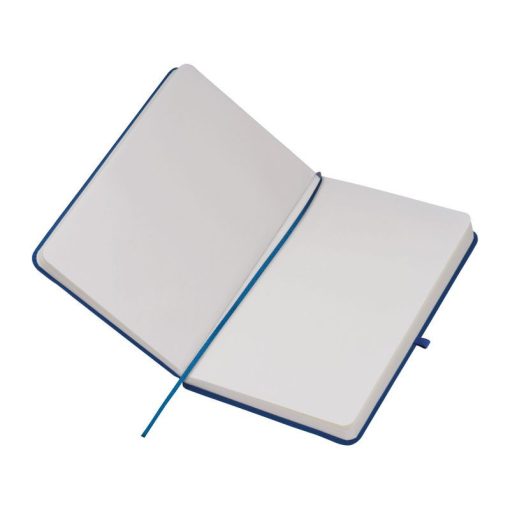 Notesz A/5, gumipánttal, sötétkék