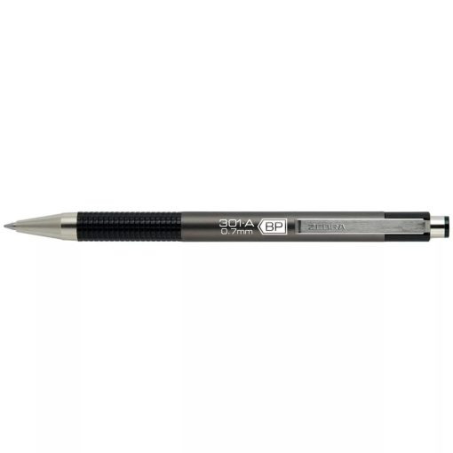 Golyóstoll ZEBRA F-301A szürke 