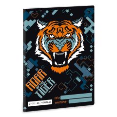 ARS UNA füzet A/5 32 lapos vonalas, Roar of Tiger, 21-32