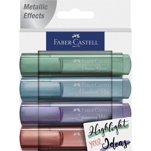 Faber-Castell Szövegkiemelő készlet Metallic II 4db