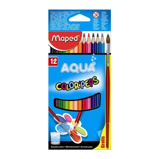 MAPED akvarell színesceruza  12db
