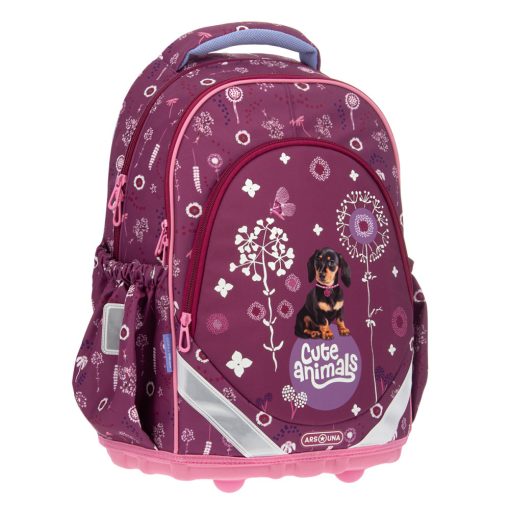 ARS UNA anatómiai hátizsák, iskolatáska, Cute Animals Puppy, Tacskó