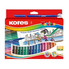 KORES filctoll készlet 24db
