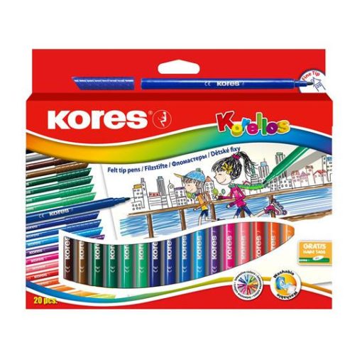 KORES filctoll készlet 24db