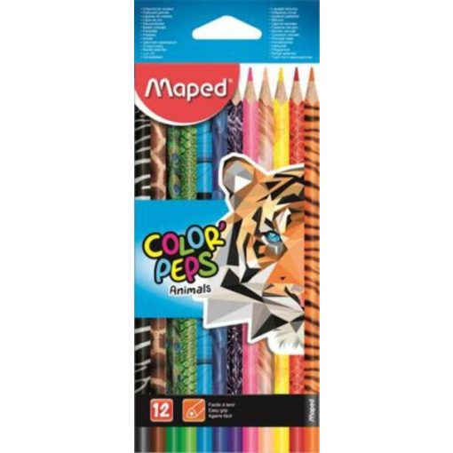MAPED Color'Peps színesceruza 12db animals