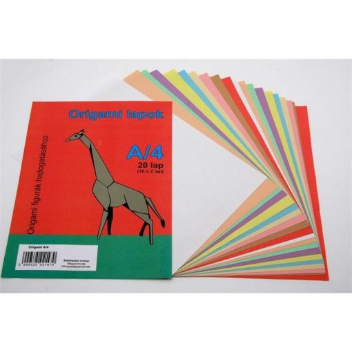 Origami lapok 10db/csomag A/4