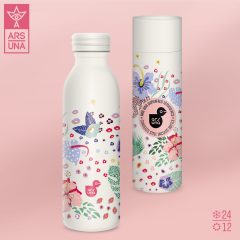 Ars Una duplafalú fémkulacs 500ml, Hibiscus