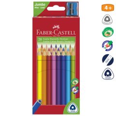 FABER-CASTELL JUMBO háromszögletű színesceruza 20db