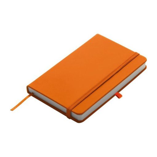 Notesz A/6, gumipánttal, narancs