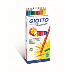 GIOTTO Elios színesceruza 24db-os háromszögletű