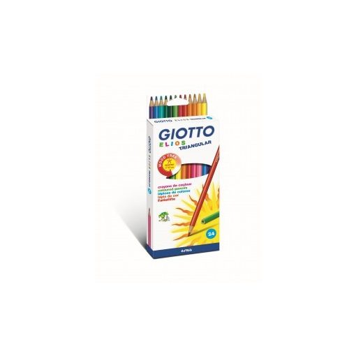 GIOTTO Elios színesceruza 24db-os háromszögletű