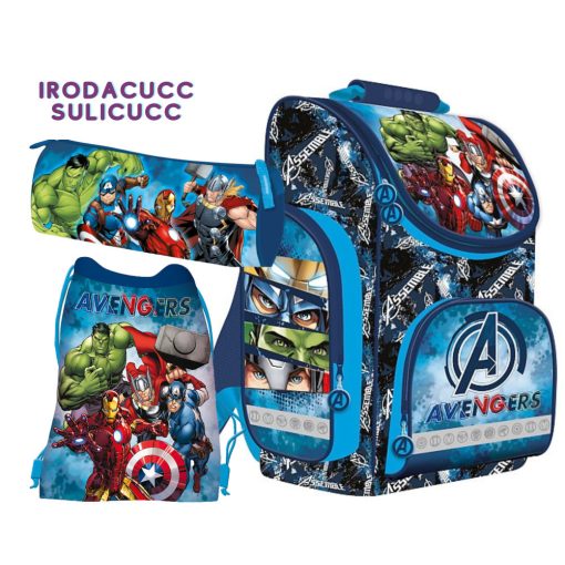 Iskolatáska szett St. Majewski, Avengers, Bosszúállók
