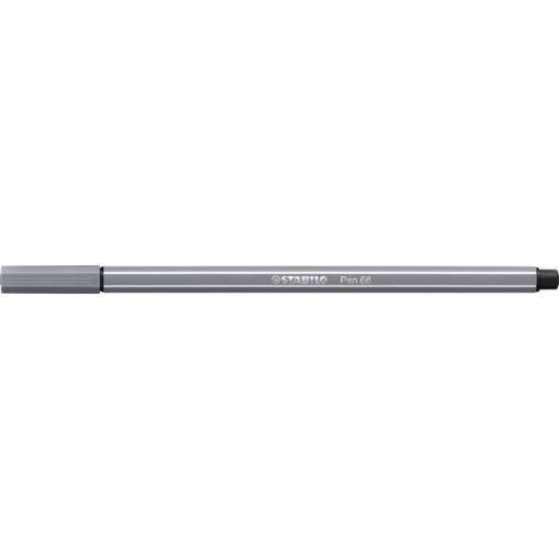 Filctoll STABILO Pen 68, Sötét szürke 96